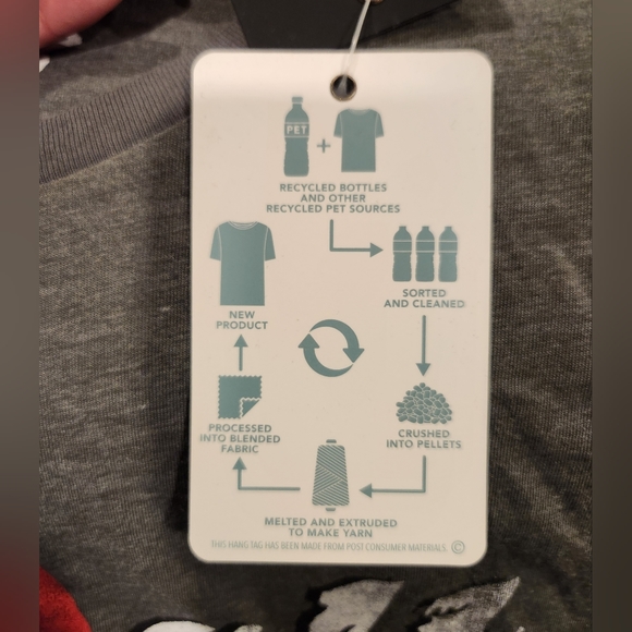 The Clash Short Sleeve Army Green T-shirt made from Recycled Polyester Blend - Picture 5 of 7